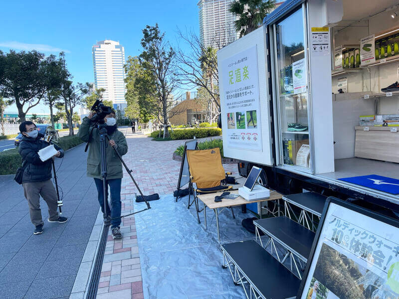 フジテレビの撮影クルー